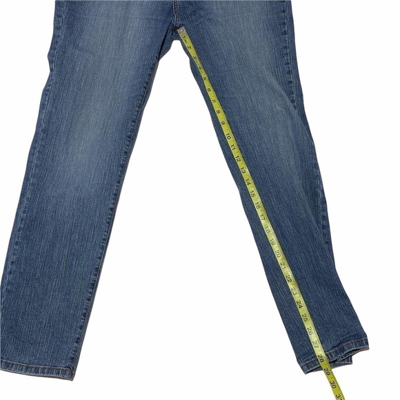 C'EST Tai Medium Wash Blue Denim Skinny Jeans - Picture 7 of 12